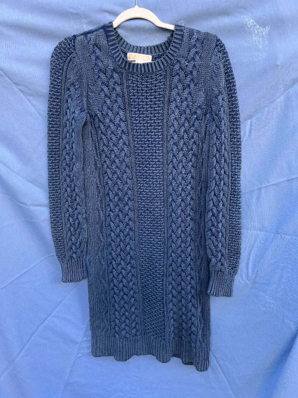 Michael Kors Classic Cable Knit Sweater Dress